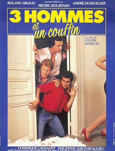 TROIS HOMMES ET UN COUFFIN