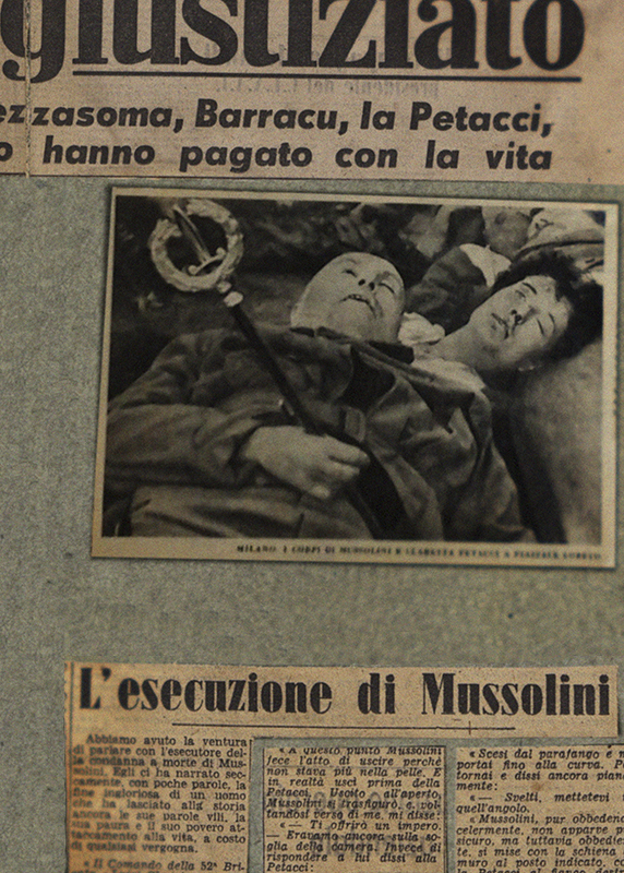 LES TROIS MORTS DE MUSSOLINI